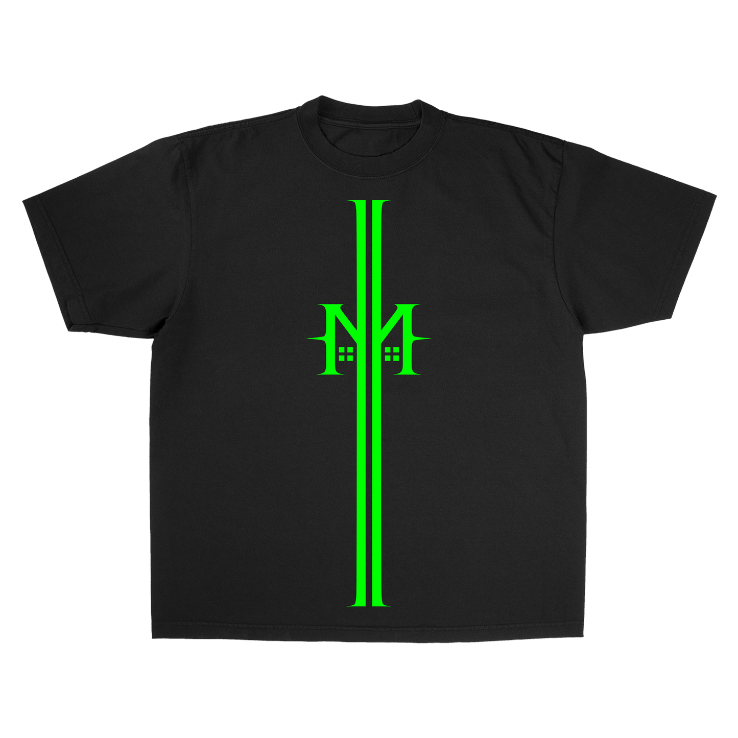M Line Black Tee